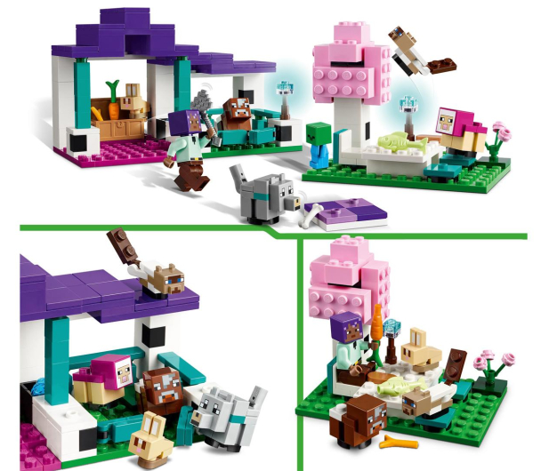 LEGO Minecraft 21253 Rezerwat zwierząt - 1202544 - zdjęcie 3